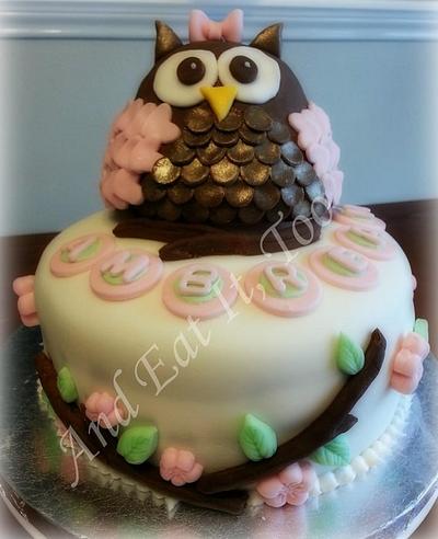 Owl cake - Cake by And Eat It, Too