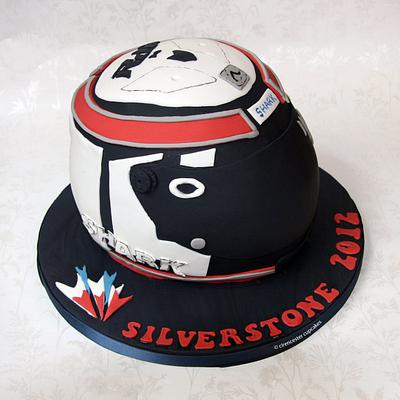 Randy de Puniet Shark Helmet Cake - Cake by Happy_Food