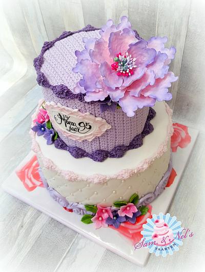 Knitting cake - Cake by Sam & Nel's Taarten