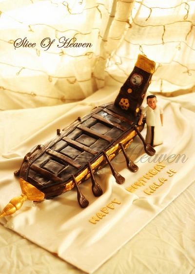 Kerala Snake Boat - Cake by Slice of Heaven By Geethu