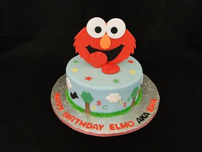 Elmo - Cake by Elisa Colon