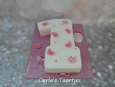 number one cake - Cake by Carla 