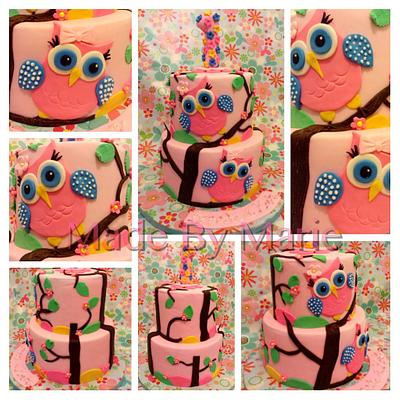 Owls owls  - Cake by Maried