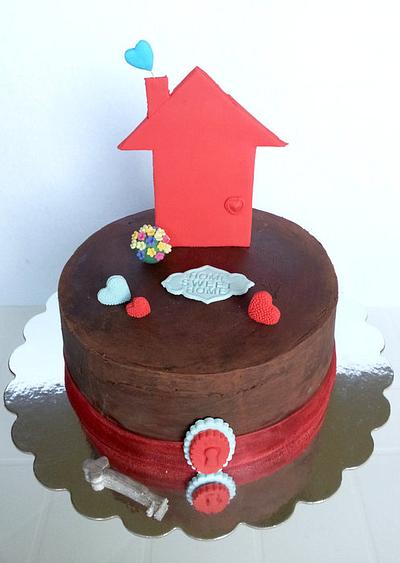 Home Sweet Home - Housewarming Cake - Cake by miettes