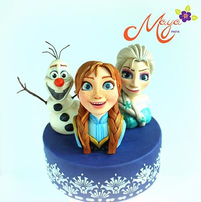 Frozen - Cake by Maya Suna