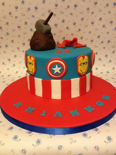 Marvel 18th Birthday Cake - Cake by Cheryll