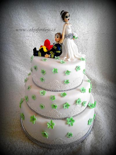 Wedding cake - Cake by trbuch