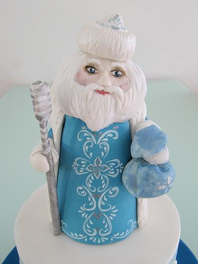 Russian Father Christmas - Cake by yummycakesmalta