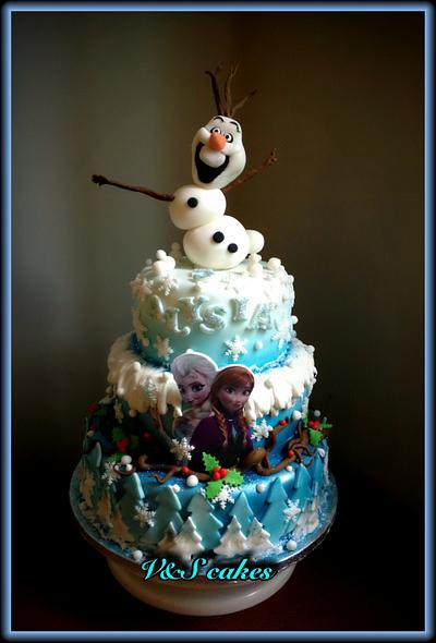 Olaf ⛄ - Cake by V&S cakes