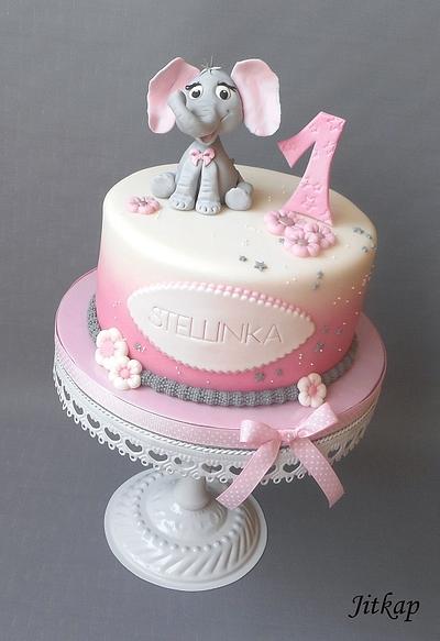 Children's cake "Elefant" - Cake by Jitkap