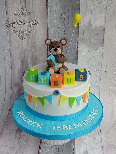 Teddy bear cake - Cake by Aurelia's Cake
