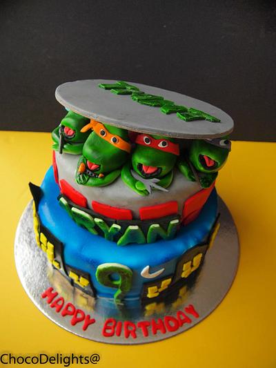 TMNT themed birthday cake - Cake by Sheelu John
