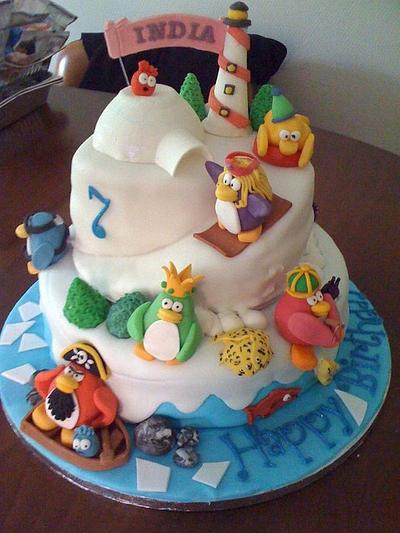 Club Penguin Cake - Cake by salco