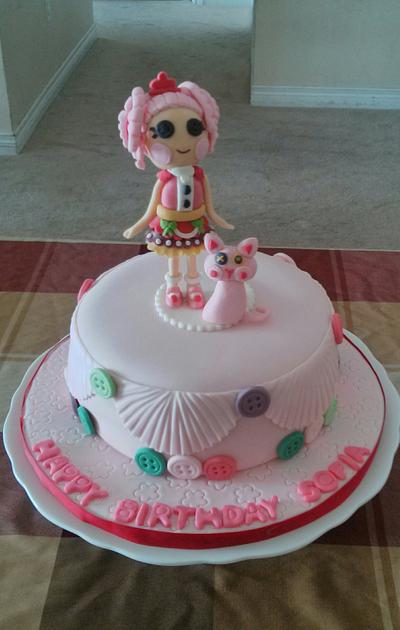 Lalaloopsy cake - Cake by seena9