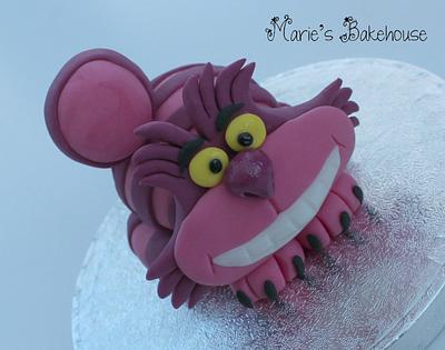 Cheshire cat model - Cake by Marie's Bakehouse