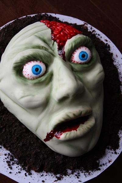 Zombie - Cake by Simplysweetcakes1