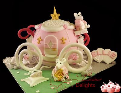Princess  Carriage - Cake by Dee-Licious Delights
