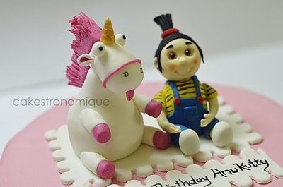 Agnes and Unicorn - Cake by Thasni mariyam wahid
