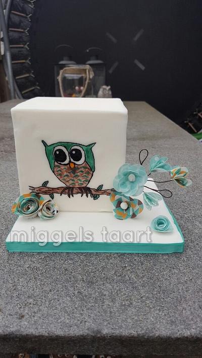 I love... owl's - Cake by henriet miggelenbrink
