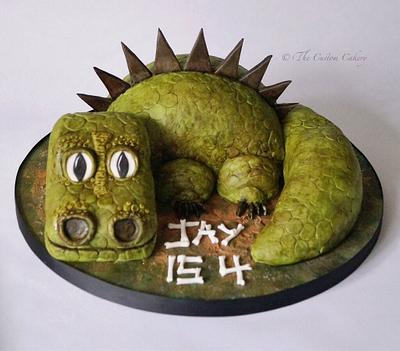 Dave the Dinosaur - Cake by The Custom Cakery