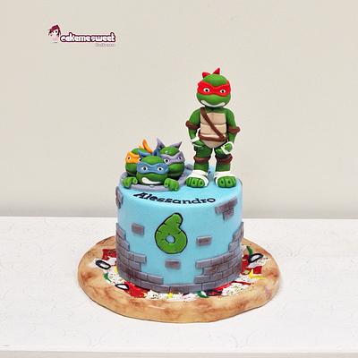 Ninja turtles cake - Cake by Naike Lanza