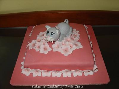 Kitty cake - Cake by Sofia Costa (Cakes & Cookies by Sofia Costa)
