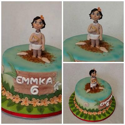 Moana - Cake by Anka