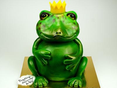 Frog 3D Cake - Cake by Beatrice Maria