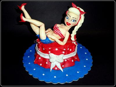 lady pin up - Cake by Chiara Giurintano