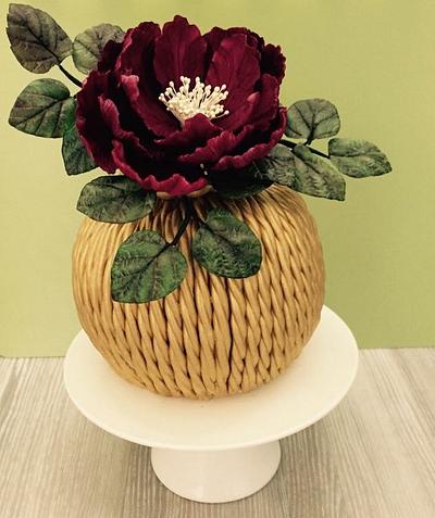 Flower vase - Cake by Jdcakedesign