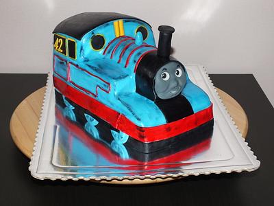 toy train Thomas - Cake by Janeta Kullová