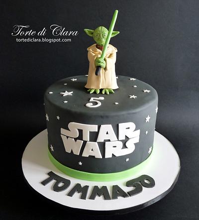 Yoda Star Wars cake - Cake by Clara