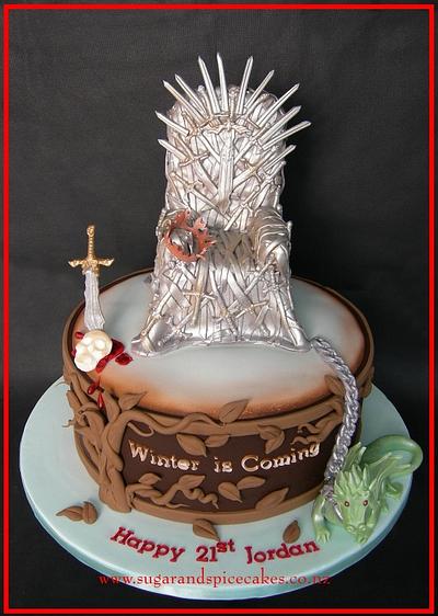 Game of Thrones Cake - Cake by Mel_SugarandSpiceCakes