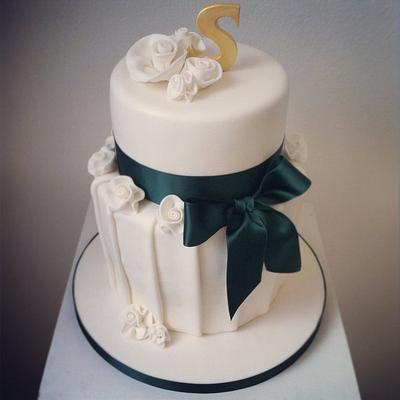 Christening cake - Cake by Bella's Bakery