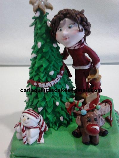 christmas cake - Cake by carlaquintas
