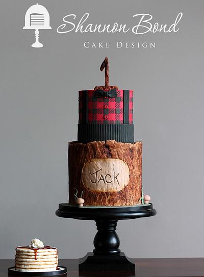 Lumber Jack Birthday Cake - Cake by Shannon Bond Cake Design