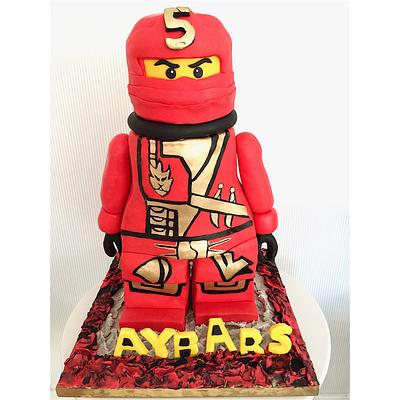 Red Ninjago Cake - Cake by TortebyDilek