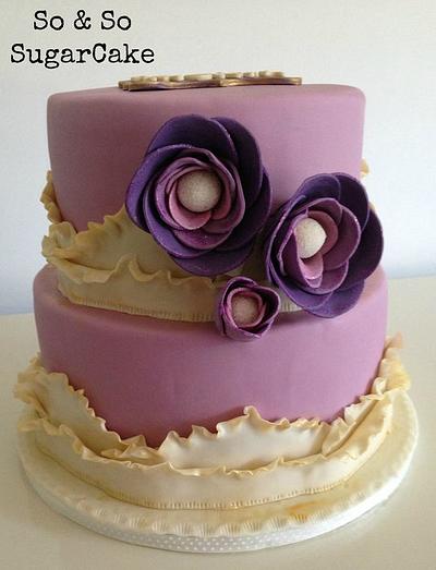Viola - Cake by Sonia Parente