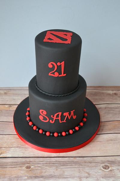 Dota 2 themed cake - Cake by AMAE - The Cake Boutique