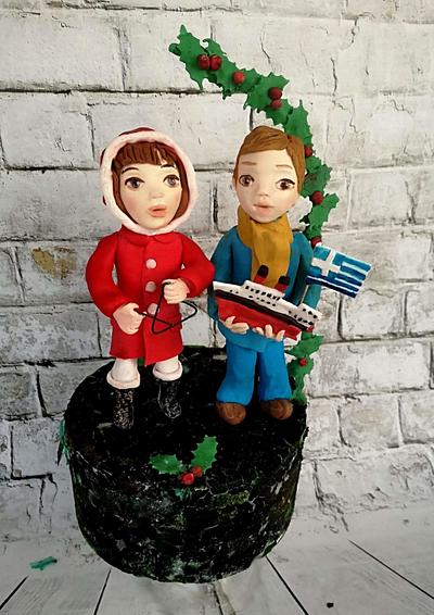 Christmas Around the World collaboration  - Cake by Sophia Voulme