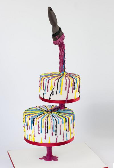 Gravity cake - Cake by Magdalena_S