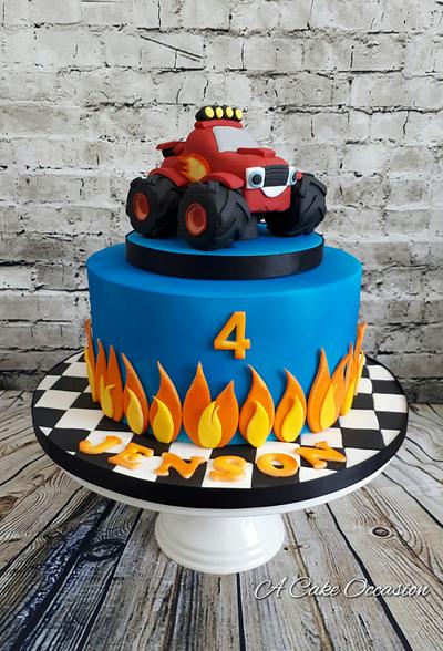 Blaze cake  - Cake by A Cake Occasion 