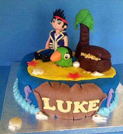Jake & The Neverland Pirates - Cake by Tracey