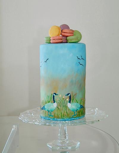 Canada Goose Cake - Cake by Leyda Vakarelov