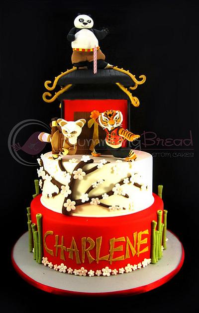 Kung Fu Panda for Charlene - Cake by HummingBread