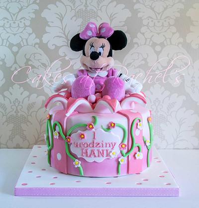 Minnie Mouse 1st Birthday Cake - Cake by CakesAtRachels