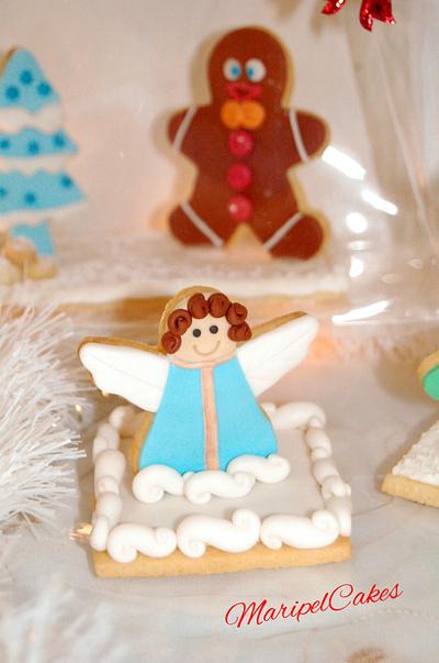 Christmas cookies - Cake by MaripelCakes