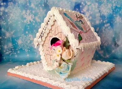 bird house - Cake by Aggeliki Manta