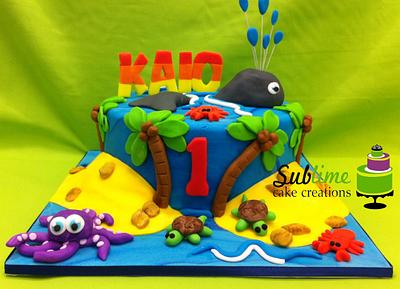 OCEAN ISLAND - Cake by Sublime Cake Creations
