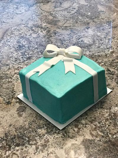 Tiffany Box - Cake by Daria